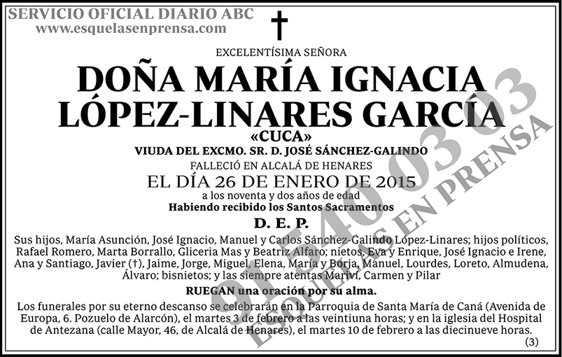 María Ignacia López-Linares García